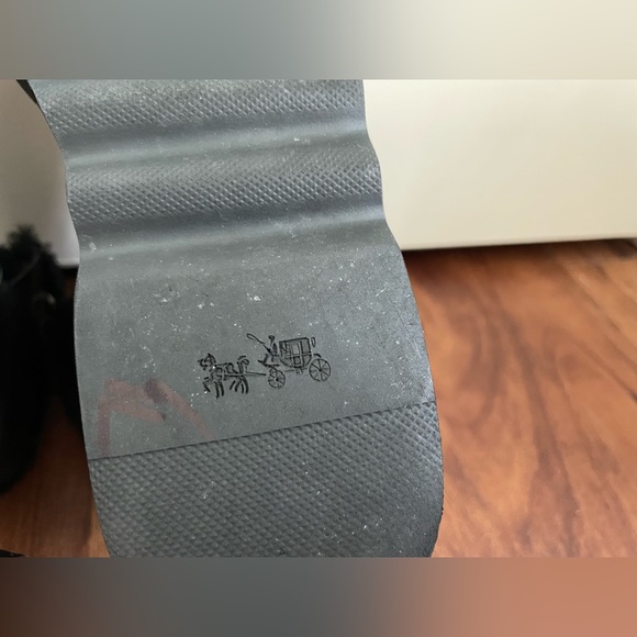 Coach Urban Hiker Shearling Platform Boots - Picture 9 of 14